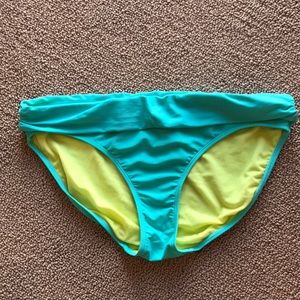 Athleta aqua blue swim bottoms